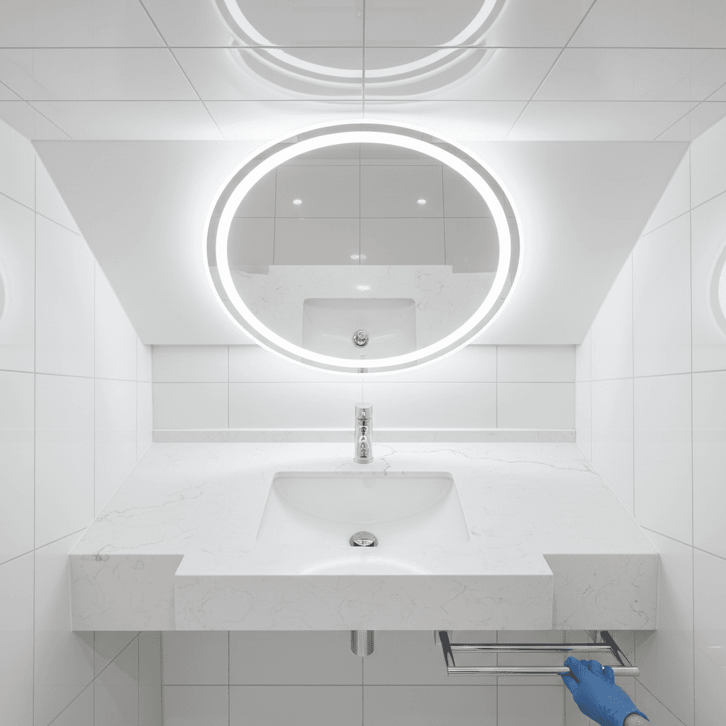 Complete disinfection and bathroom sanitizing
