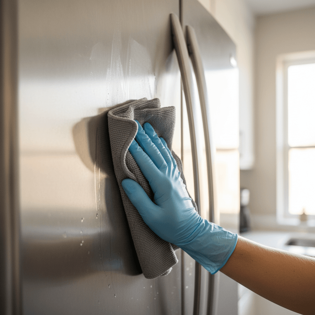 Kitchen deep cleaning and appliance sanitizing